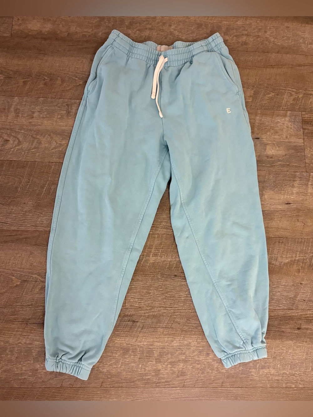 Everlane Light Blue Women's Jogger Sweatpants - Picture 2 of 4
